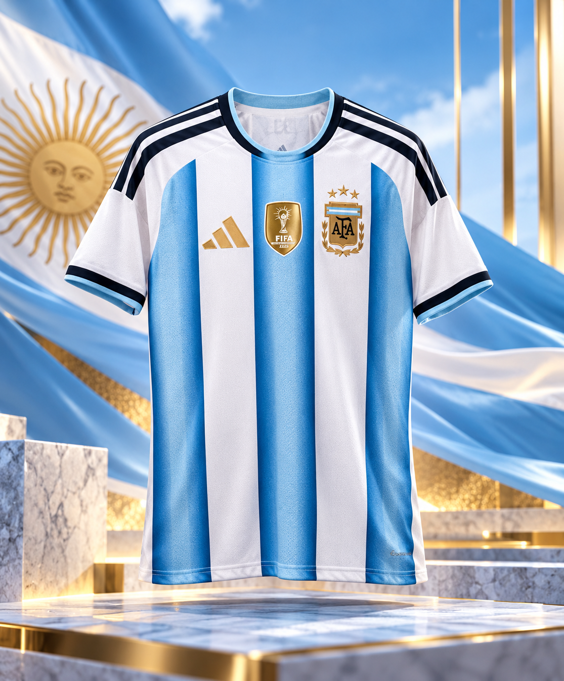 Argentina 2026 World Cup Home Jersey – Player Version