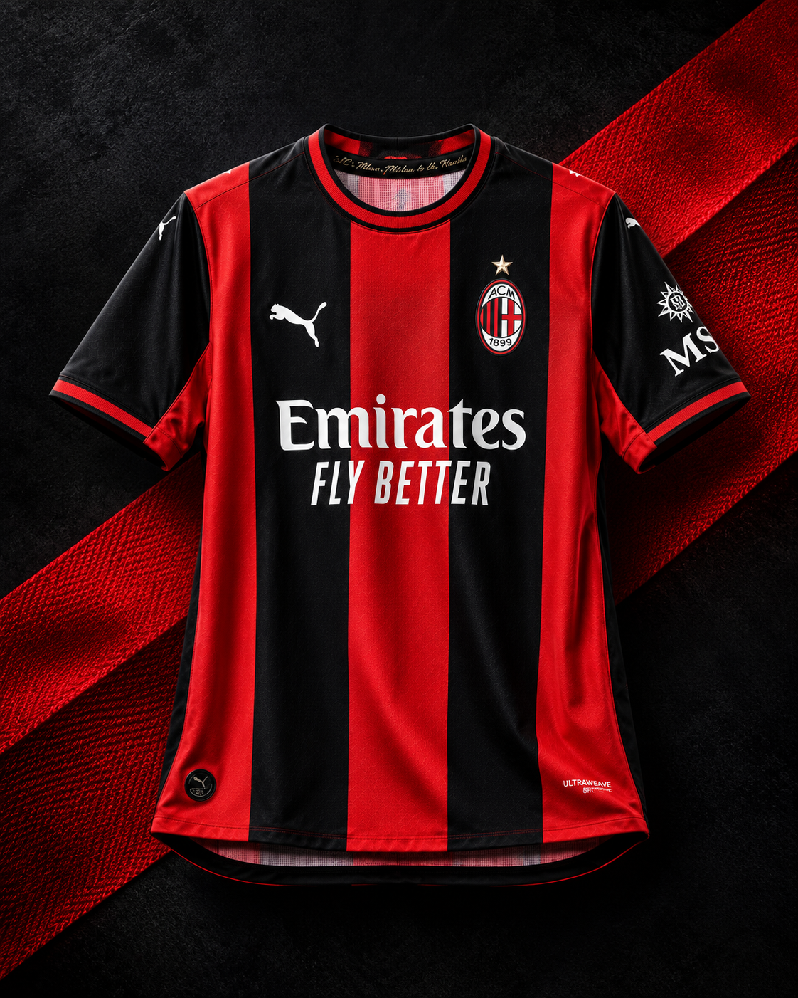 AC Milan 2026/27 Home Jersey – Player Version