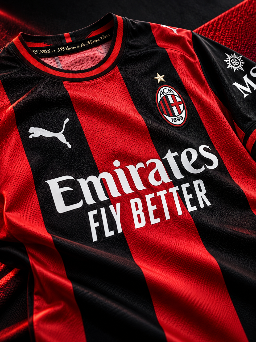 AC Milan 2026/27 Home Jersey – Player Version